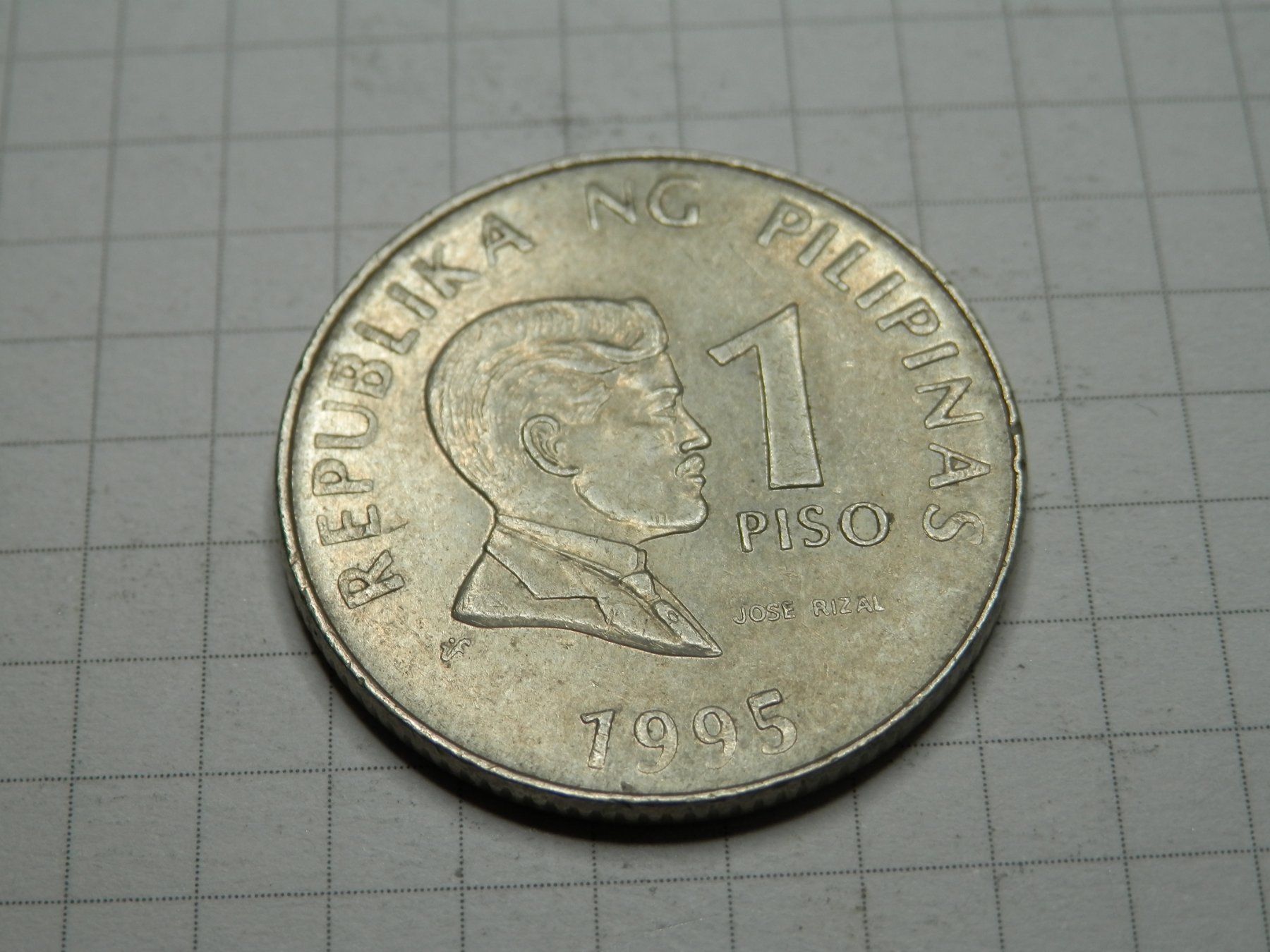 Tutti le monete: Philippinen  1 Piso, 1995 – Usato da Weiach venduto da weiach81
