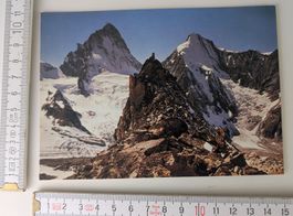 Alte Ansichtskarte Dent Blanche, Wallis, Jahr 1987🏔️