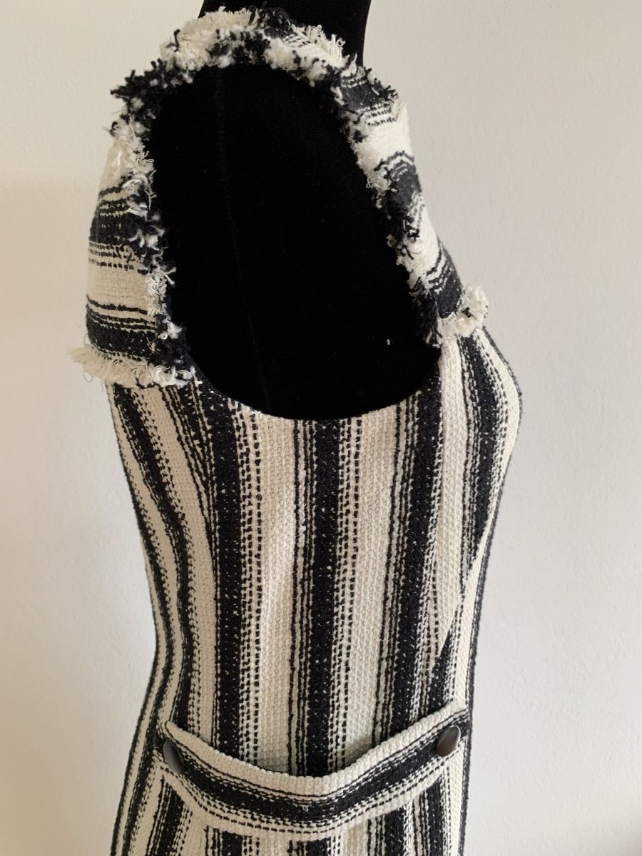 Akris Kleider: AKRIS: Neues lässiges, gestreiftes helles Kleid, 36 – Neu (gemäss Beschreibung) aus Luzern von paulablue 3