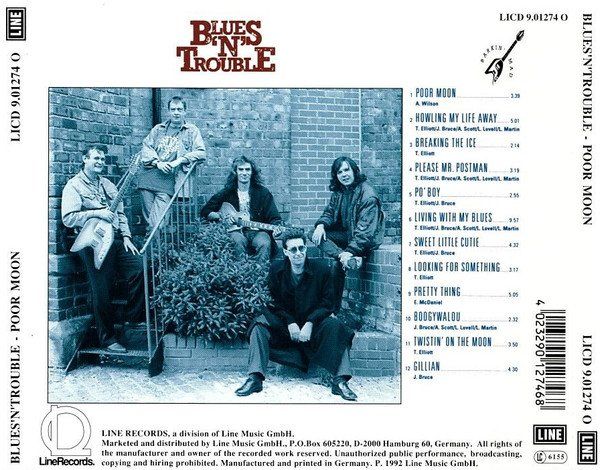CD: Blues 'N' Trouble – Poor Moon – Usato da Gingins venduto da Demonseed 1