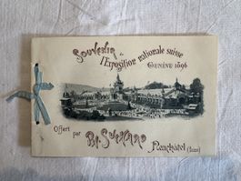 Catalogue Suchard exposition nationale Suisse Genève 1896 