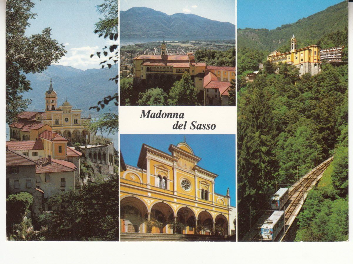 Cartoline postali: Madonna del Sasso 1982 – Usato da Bürglen TG venduto da StampGraf