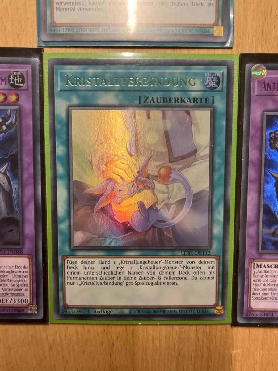 Yugioh Carte collezionabili: Yugioh Paket LDS1 1.Auflage – Usato da Speicherschwendi venduto da YugisKartenKammer 3