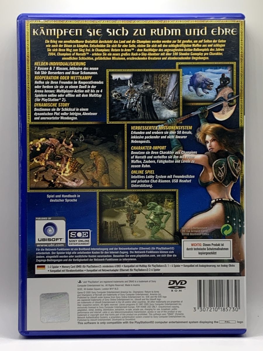 Sony Giochi: PlayStation 2 - Champions: Return to Arms – Usato da Ostermundigen venduto da RG-Collector 1
