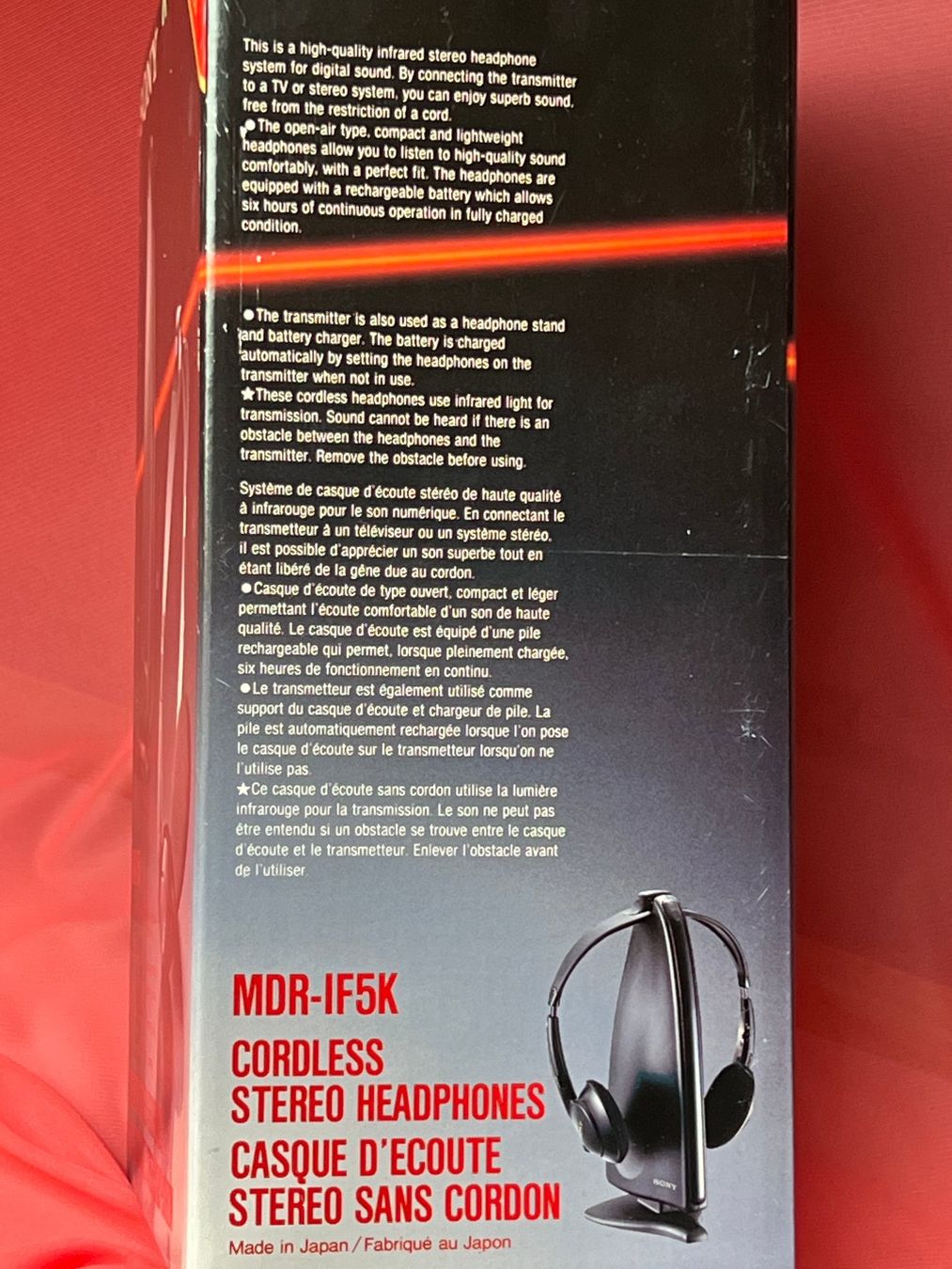 Sony Cuffie: Sony Infrarot Kopfhörer MDR-IF5K – Usato da Lütisburg venduto da wiesenpippau 8