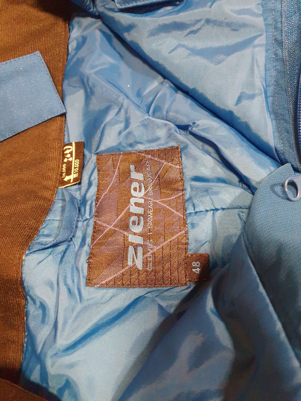 Ziener Pantalons: Ziener Skihose Grösse 48 Blau - Winter – D'occasion à Val D Illiez par SnowRoof 3