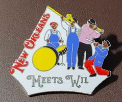 S781 - Pin Jazz Musik New Orleans meets Wil