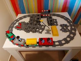 Lego Duplp Eisenbahnschienen