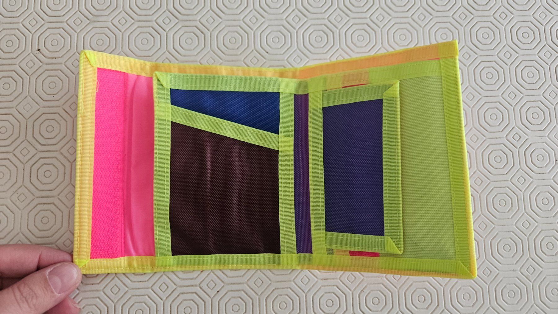 Portafogli: Borsellino vintage fluo Sinalco – Usato da Melano venduto da H-Sara 2
