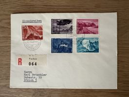 Liechtenstein - 1959 R-Brief FDC - KW 90.-