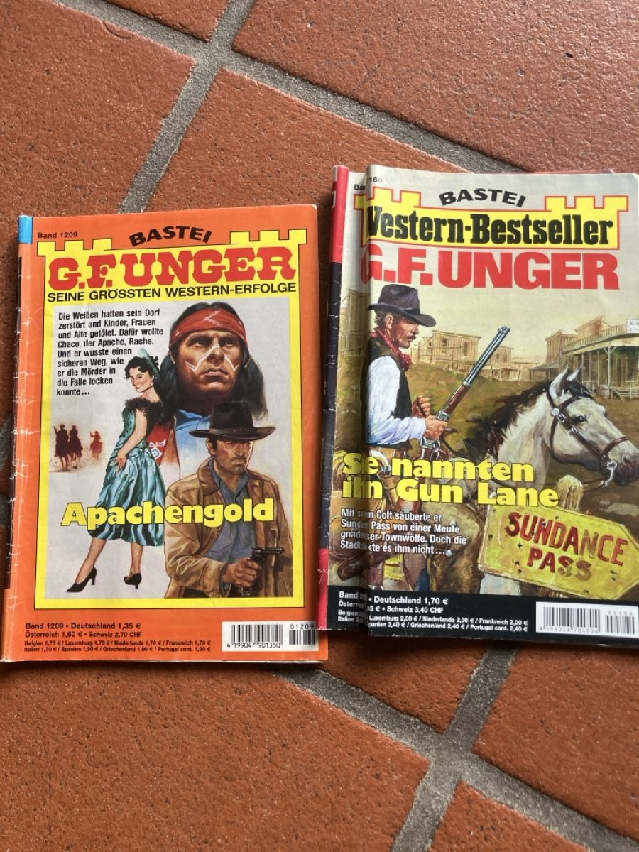 Libri: 2x Romane G.F. Unger , Roman – Usato da Reiden venduto da Juda65