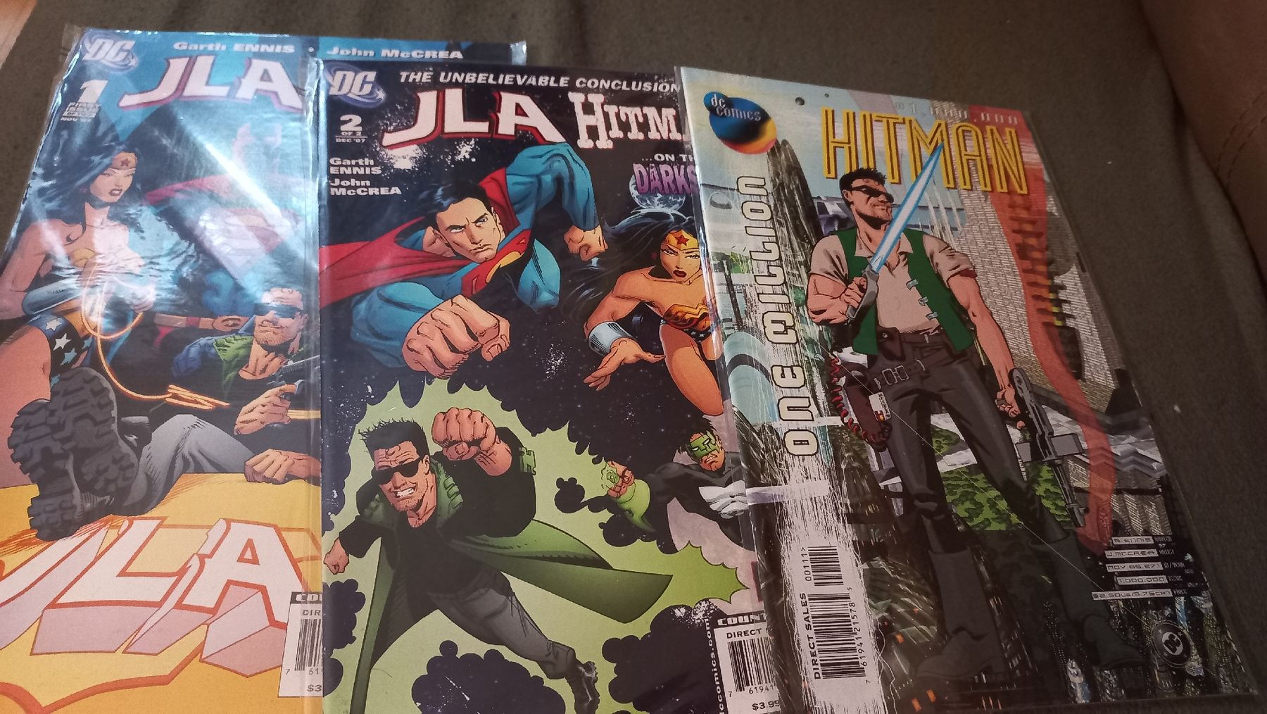 Comics: 3 DC Comics: JLA Hitman 1+2 + Hitman 1 Million Englisch – Gebraucht aus Olten von Donatello1984