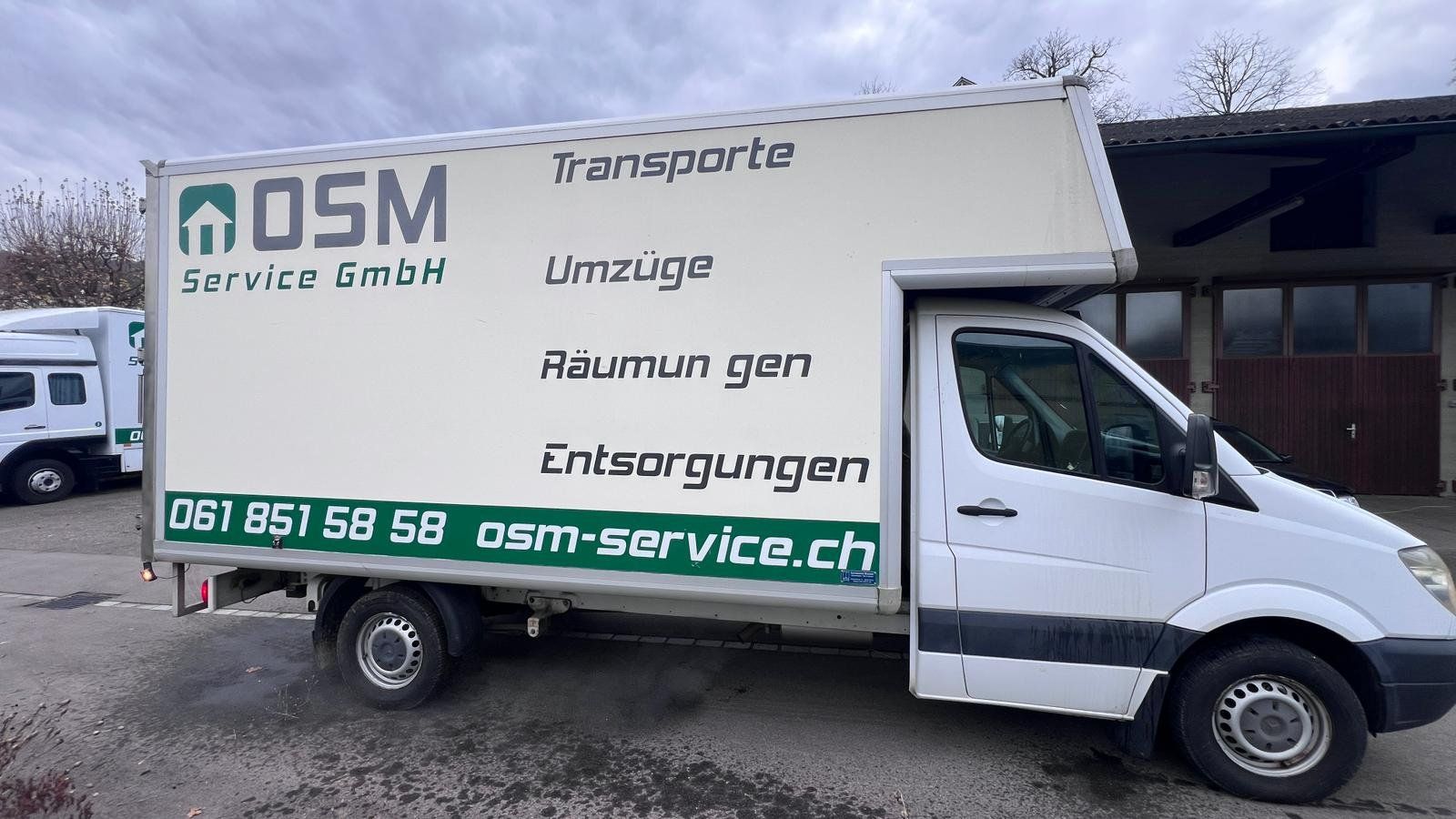 Mercedes-Benz Nutzfahrzeuge: 2009 Mercedes-Benz Sprinter CDI 315 Möbelkoffer – Gebraucht aus Zeiningen von osm61 4