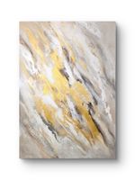 Originalgemälde auf Leinwand 60x80 cm, goldenen Unikat!!!