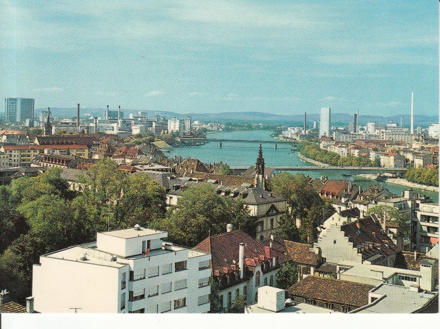 Cartoline postali: Basel ca. 1970 – Usato da Bürglen TG venduto da StampGraf