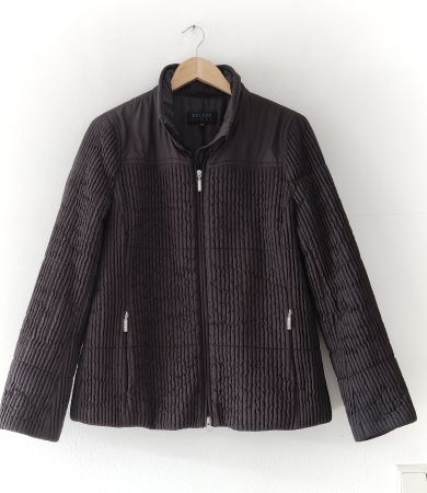 ESCADA Stepp-Jacke Parka schwarz warm wattiert Gr.40 wie NEU
