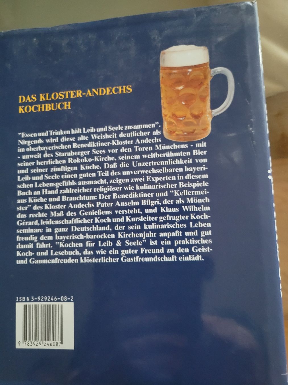 Libri: Kochbuch "Kochen für Leib & Seele" Kloster Andechs 2008 – Usato da Flims Dorf venduto da Snowhite74 1