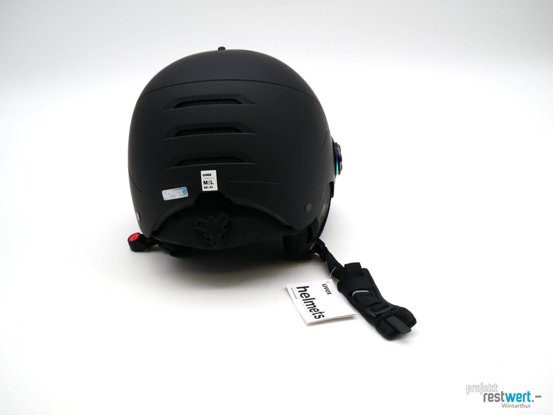 Uvex Caschi: UVEX Wanted Visor Skihelm – Nuovo e nell'imballaggio originale da Winterthur venduto da Restwert_Winterthur 2