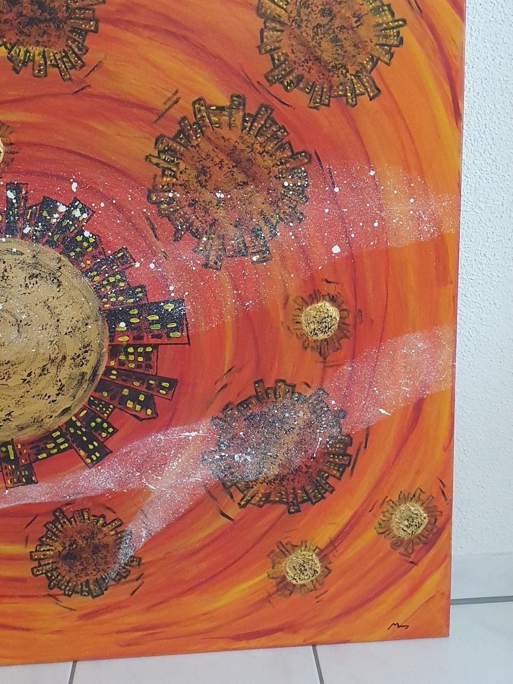 Dipinti: UNIVERSUM MARKUS BOSSERT - SCHWEIZER KÜNSTLER – Usato da Wohlen AG venduto da palmsprings 1
