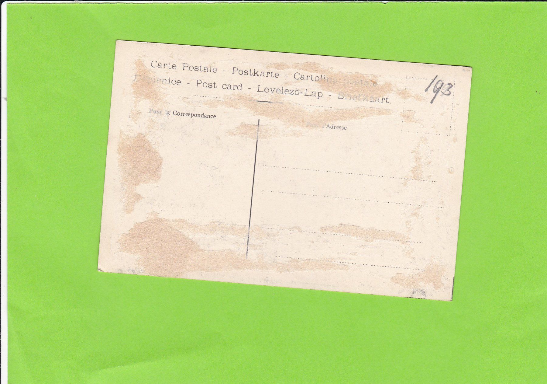 Cartoline postali: Firenze-L Ultima Cena – Usato da St. Peterzell venduto da neckertal 1