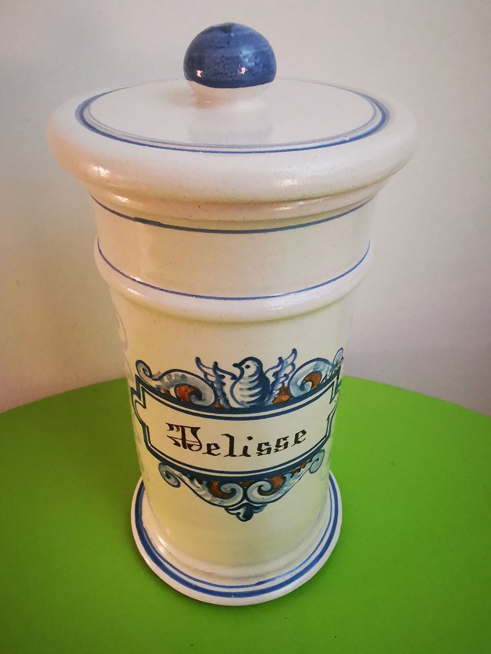 Behälter & Ähnliches: Antike Keramikdose "Melisse" - Caesar Collection München – Gebraucht aus Crissier von froerli