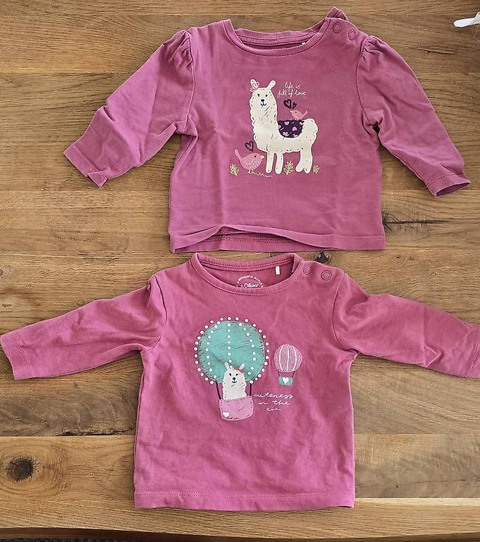 Pullover & Sweatshirts: 2 süsse S. Oliver Pullis für Mädchen - Grösse 62 – Gebraucht aus Boll von BernerIn_89 2