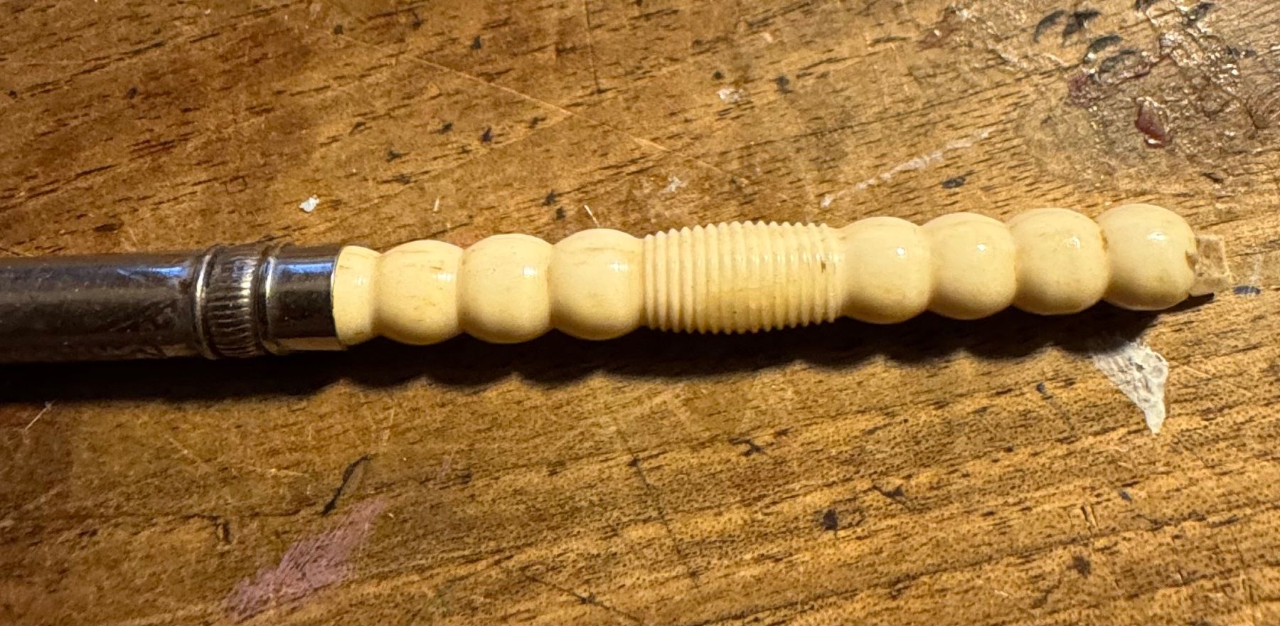 Penna & Evidenziatori: Bone Pen oder Knochenfüllfederhalter sehr alt – Usato da Grabs venduto da Barbstucky 2