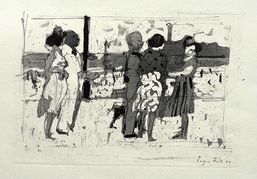 Grafiken & Lithographien: EUGEN FRÜH LITHOGRAPHIE SIGNIERT – Gebraucht aus Gersau von kunst-online 1