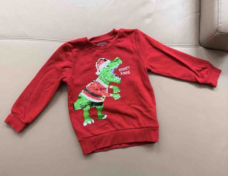Boys Christmas Sweater - Size 110