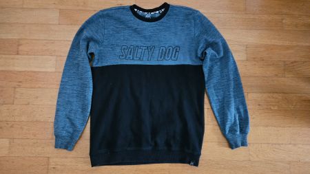 Salty Dog Pullover, Gr. 170/176, Grau/Schwarz, Top Zustand!