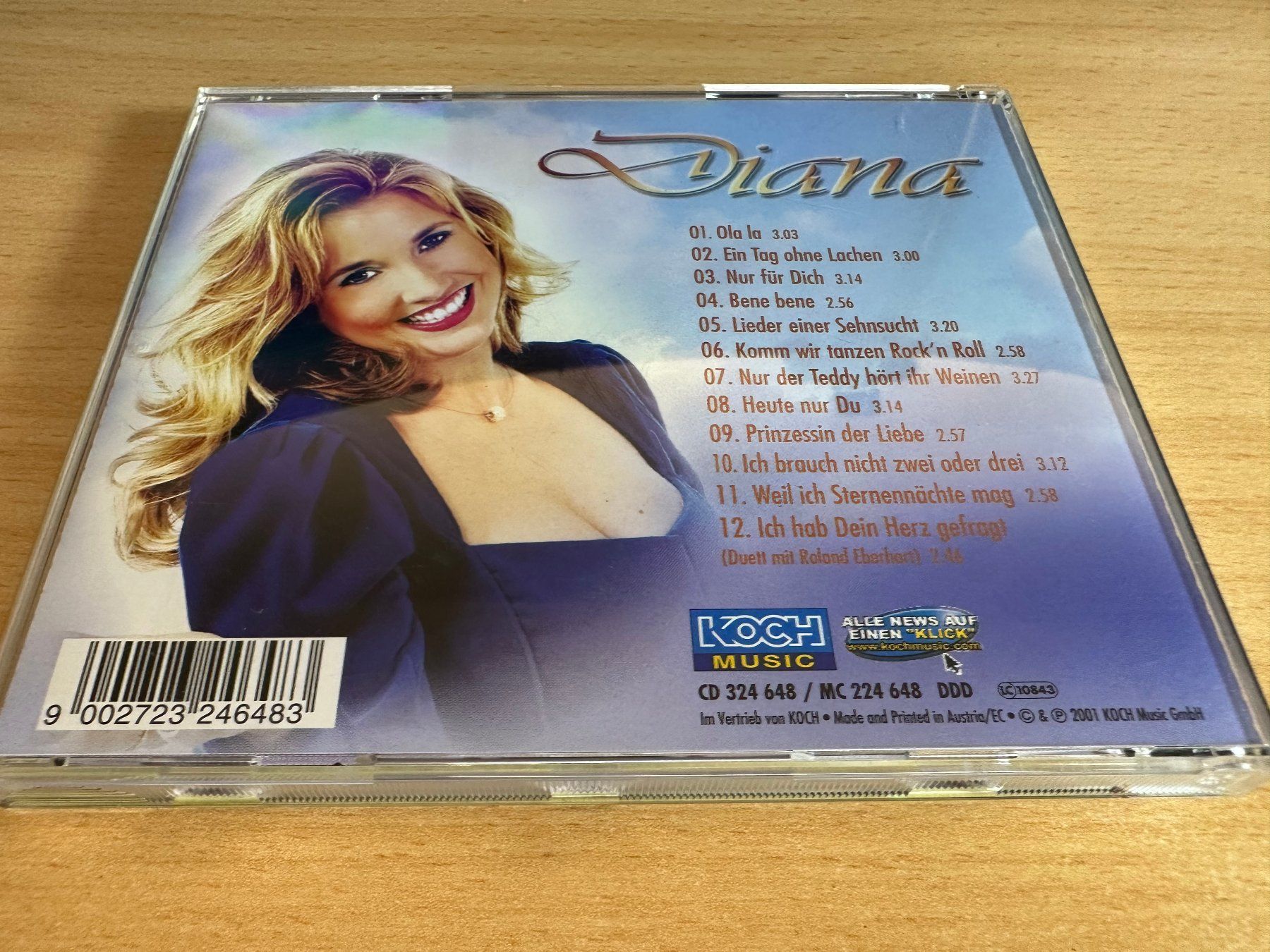 CD: Diana – Ola La - Signiert – Usato da Rikon im Tösstal venduto da Alpenmutz 1