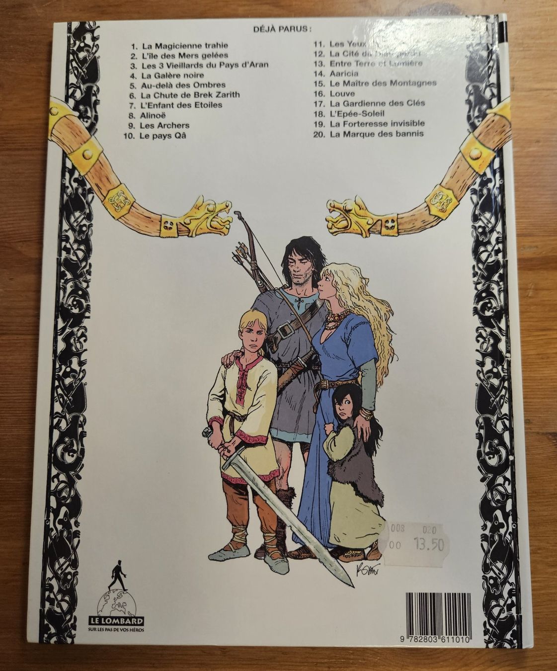 Fumetti: Thorgal N 20 E.O. (T.B.E.) La marque des bannis – Usato da Prévonloup venduto da bitume1975 2