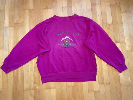 Vintage 80s Bogner Pullover Embroidered Swiss Made Sz XXL
