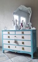 Antike Vollholz Kommode *Atelier-elisa