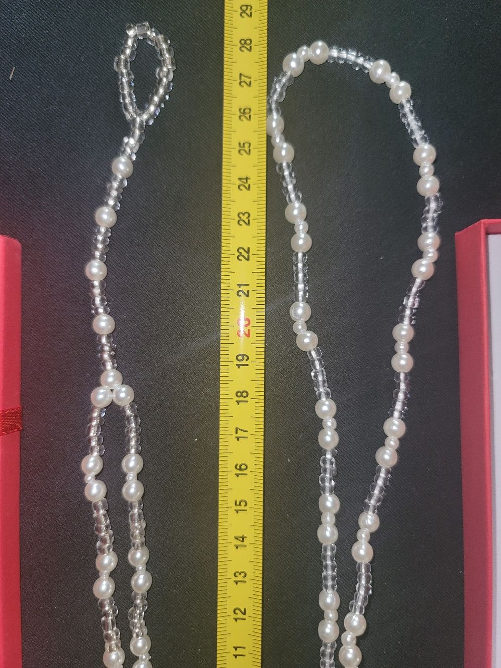 Altri gioielli: Fusskettchen Perlen, Geschenkbox, Zehenschmuck, toe pearls – Nuovo e nell'imballaggio originale da Zollikerberg venduto da Nice_Name 2