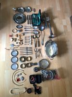 Schmuck und Silberbesteck Konvolut Div.