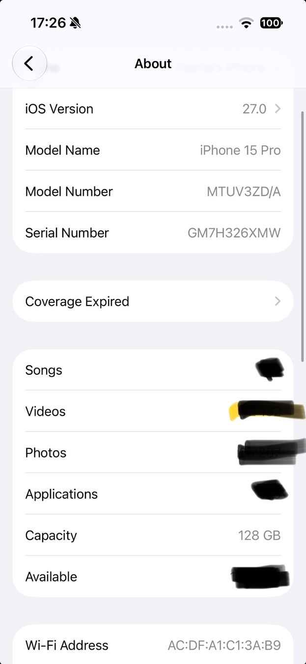Apple Handys / Smartphones: Apple iPhone 15 Pro 128GB – Gebraucht aus Zürich von involatus 7