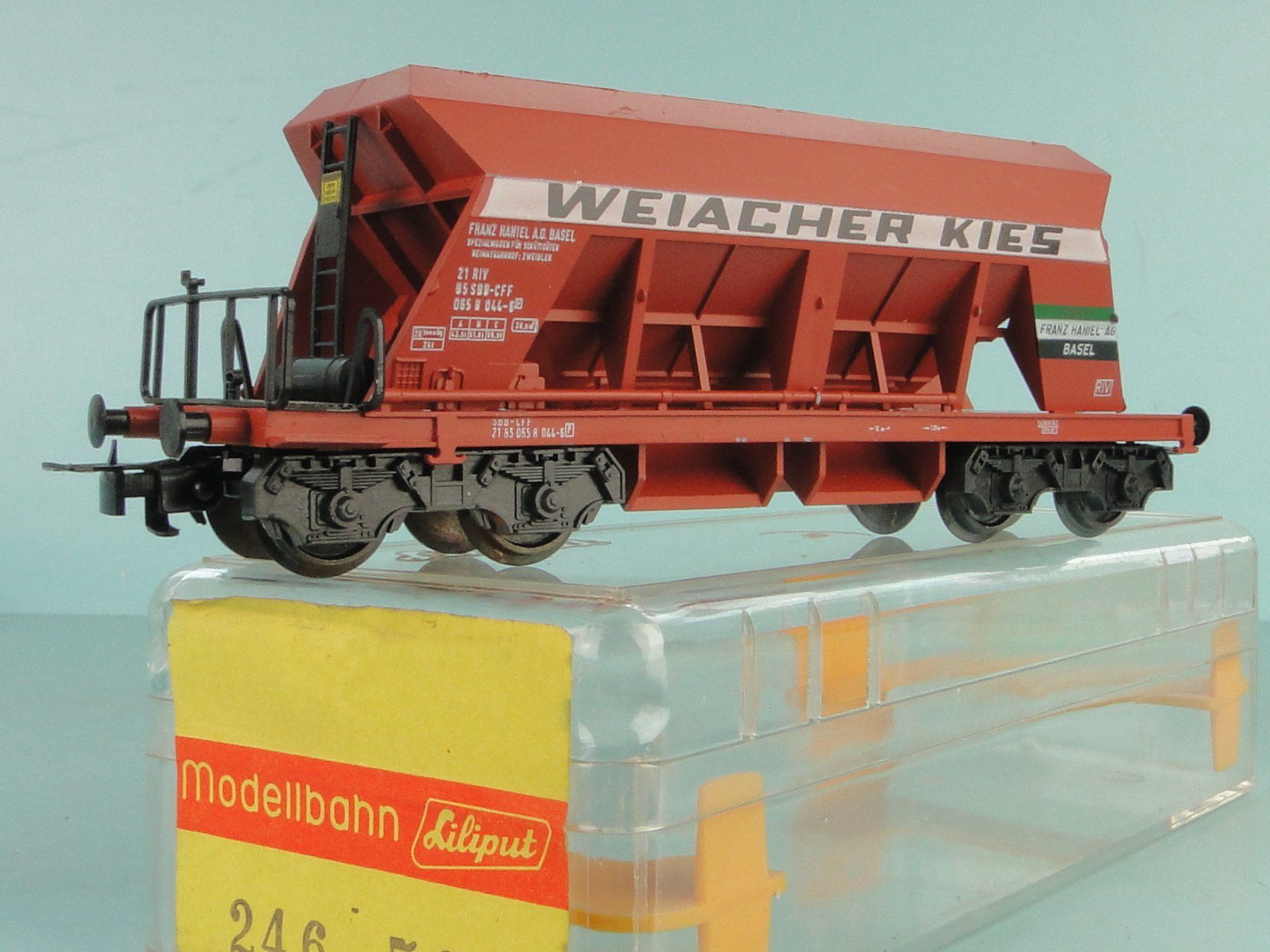 Liliput Modellini di ferrovie: Liliput 246 50 Weiacher Kies, NEU – Usato da Bülach venduto da cann11