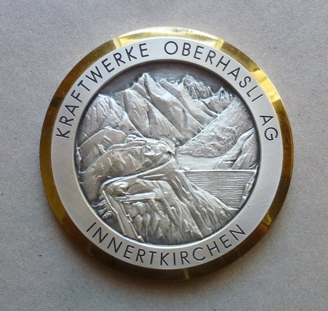 Medaglie: Medaille ++ Krafwerke Oberhasli AG – Usato da Walkringen venduto da Casablanca777 1