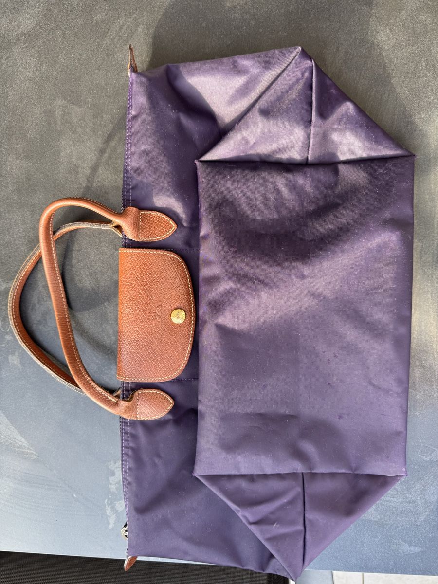 Longchamp Borse da donna: Longchamp Le Pliage Tasche lila – Usato da Rickenbach SZ venduto da tsc_2k8n 1