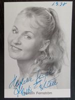 Kerstin Fernström Autogramm signiert Fotopostkarte 10x15cm