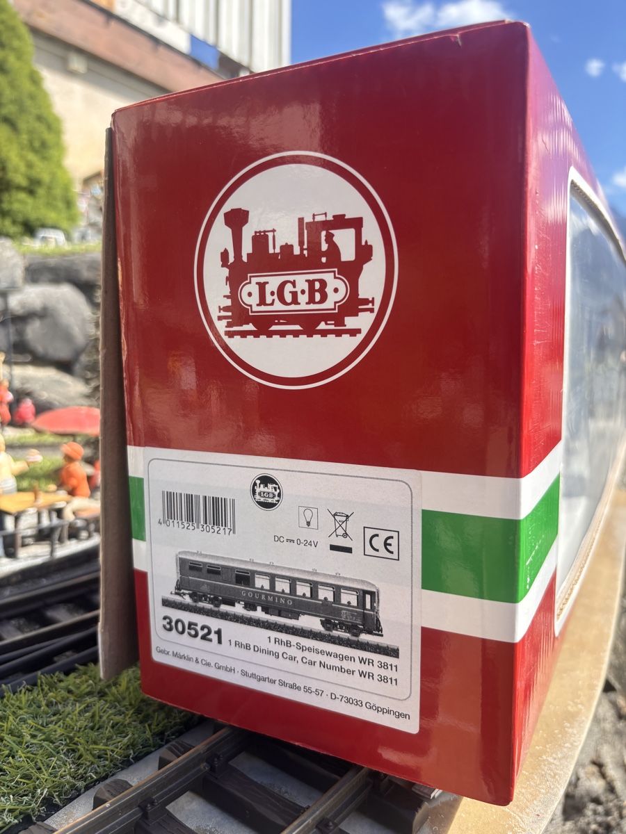 LGB Modellini di ferrovie: LGB 30521 Gourmino rhb – Usato da Ollon VD venduto da behemiste51