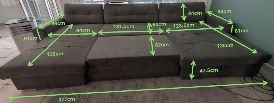 Divani: Grosses Sofa mit Bettfunktion & Stauraum. – Usato da Eschenbach SG venduto da mel_w5m7 4