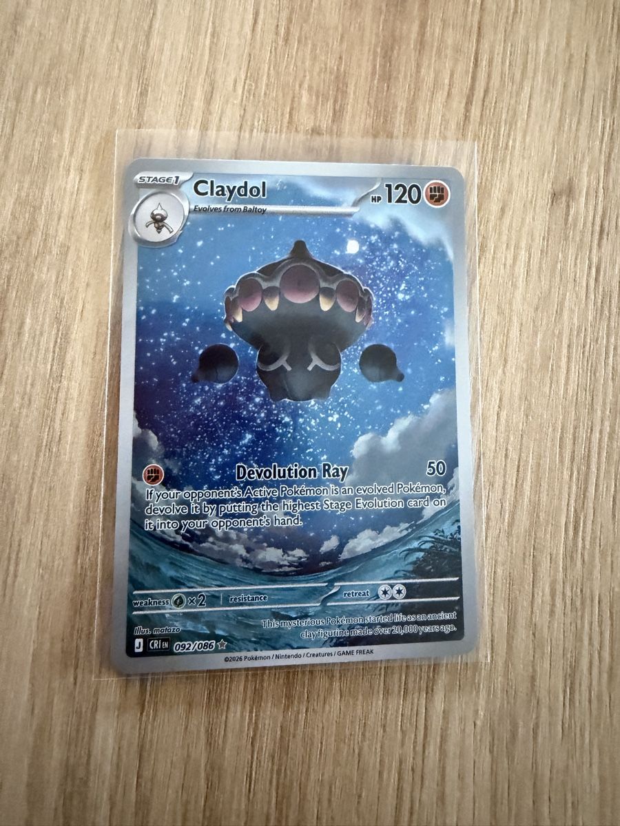 Pokémon Carte collezionabili: Claydol CRI 092/086 EN – Nuovo (secondo la descrizione) da Gränichen venduto da eni_vn8k