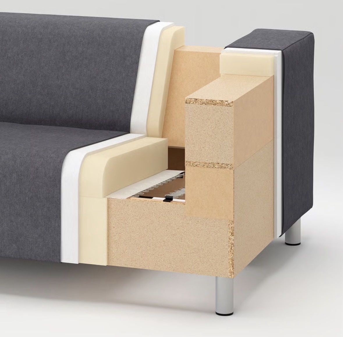 Ikea Divani: IKEA KLIPPAN Sofa (180 cm, weiss) – Usato da Uster venduto da Shadowknight 2