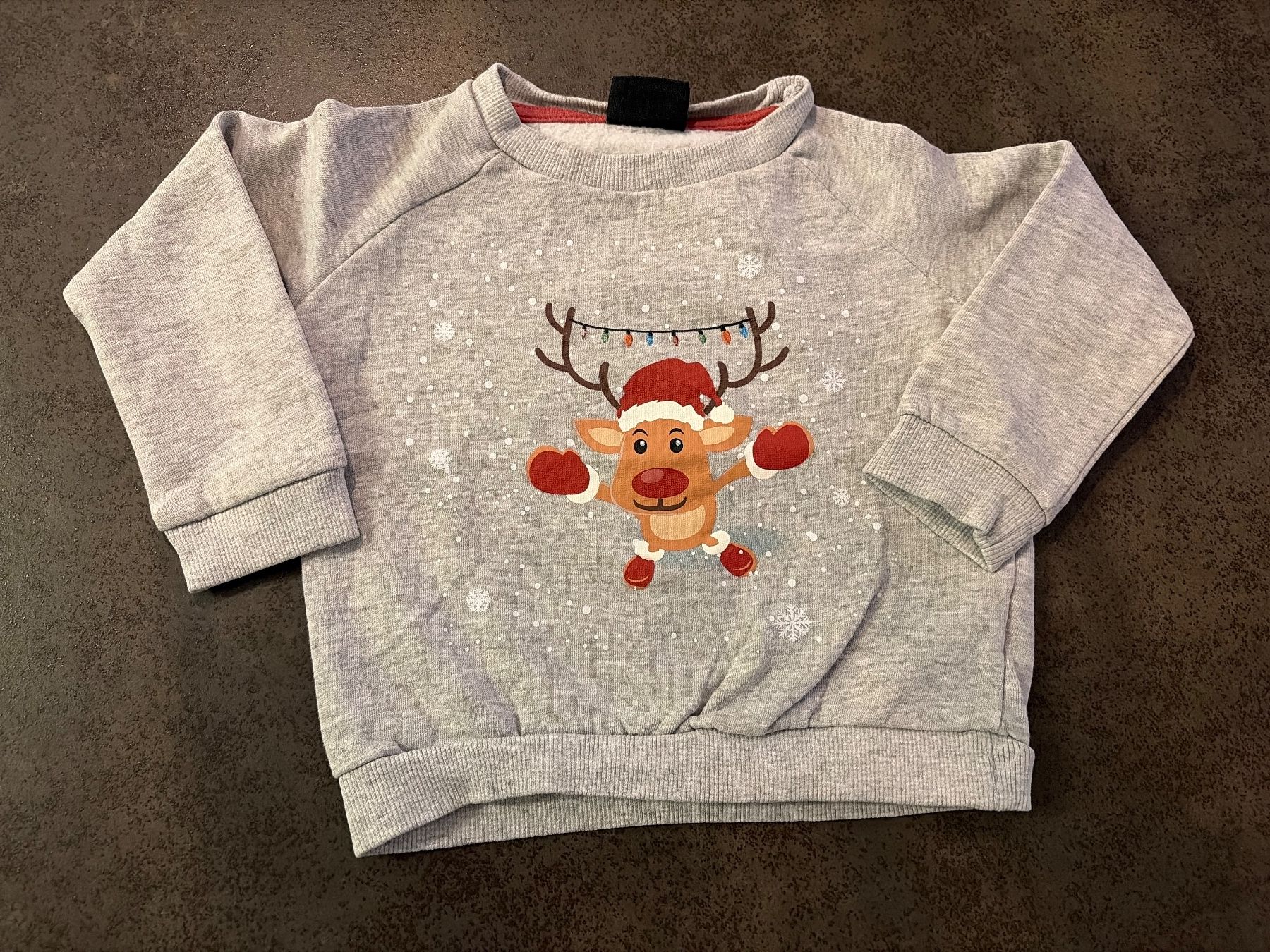 Maglioni & Felpe: Pullover; Rentier Motiv Grösse 86/92 – Usato da Brüttisellen venduto da val_r8g6
