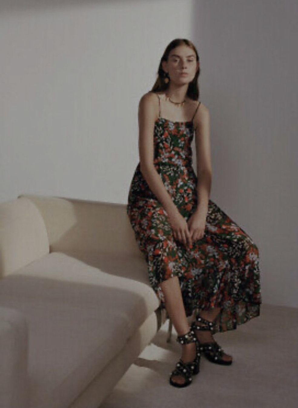 Maje Vestiti: Maje Revia Midikleid mit Blumenmuster – Nuovo (secondo la descrizione) da Faulensee venduto da edart24