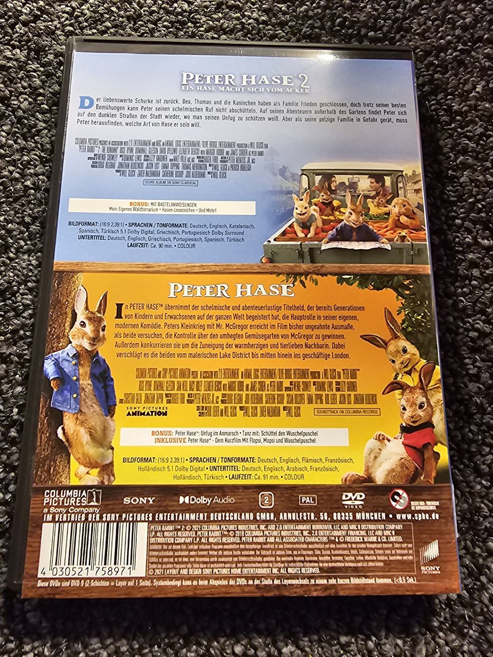Tutti i DVDs: Peter Hase 1 & 2 (20836) – Usato da Ruswil venduto da jan_bxl5 1