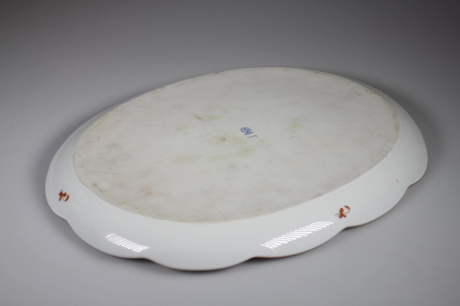 Herend Piatti di portata: Große Herend Servierplatte Handbemalt 32cm Ungarn – Usato da Basel venduto da IRMAundFRED 3