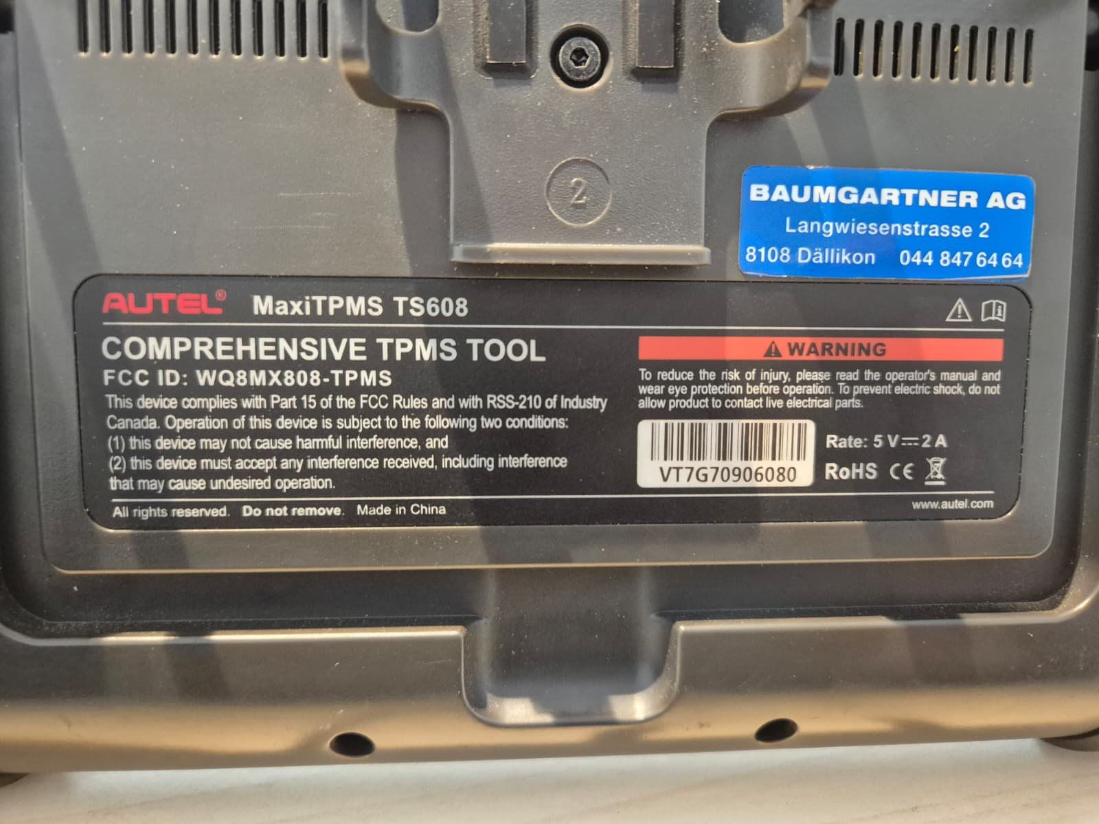 Autel Misurare: Autel MaxiTPMS TS608 Auto Diagnose Gerät – Usato da Buckten venduto da Mazda4446 4